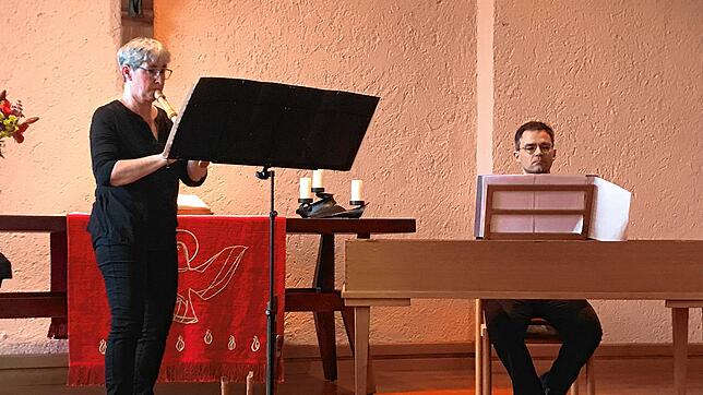 Mit ihrem Konzert für Blockflöten und Tasteninstrumente begeisterten Anette Däublin-Schwarz und Matthias Flierl ihr Publikum in ...