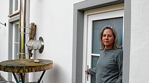 Durch diese Tür dringt ein Unbekannter in das Haus der Familie Kohler in Taisersdorf ein. Julia Kohler schläft zu dieser Zeit. Nun ...