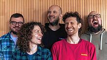 Der Vorstand des Kulturladens mit (von links) Christoph Sinz, Mirjam Wernigk, Emanuel Vogel, Alexander Gleich und Karsten Lubinsky.