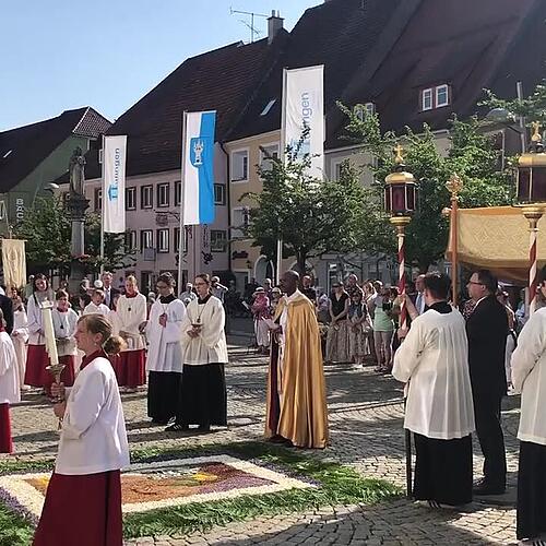 Fronleichnamsfest in Hüfingen