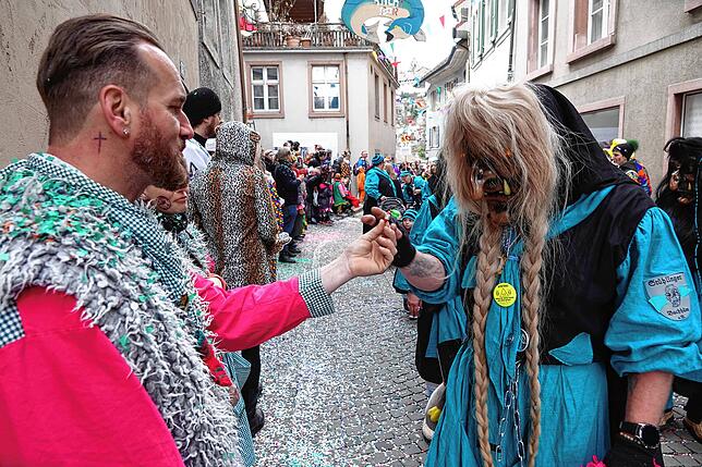 Bild 6: Bilder vom Fasnachtsumzug in Laufenburg