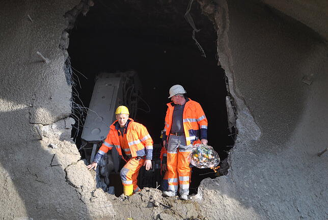 Rheinfelden: Im Landkreis Lörrach wird intensiv an der A 98 gebaut. Im Februar dieses Jahres wurde der Herrschaftsbucktunnel ...