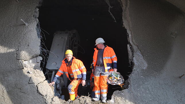 Rheinfelden: Im Landkreis Lörrach wird intensiv an der A&nbsp;98 gebaut. Im Februar dieses Jahres wurde der Herrschaftsbucktunnel ...