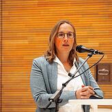 Die Amtsleiterin des Amts für Migration und Integration, Monika Brumm.