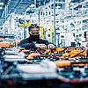 Batteriefertigung von Mercedes-Benz im US-Staat Alabama. Viele Südwest-Firmen haben Werke in den USA. Das macht sie weniger anfällig für ...