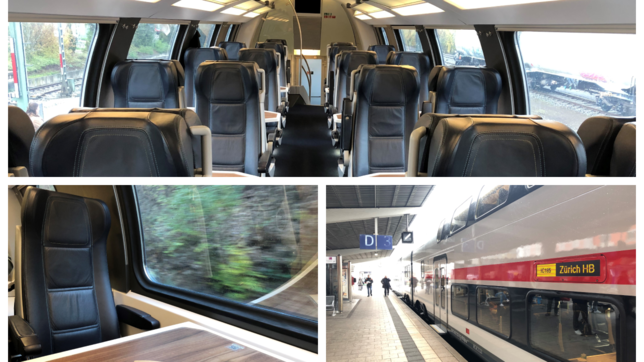 Einblicke in den neuen IC, der auf der Gäubahn fahren wird.
