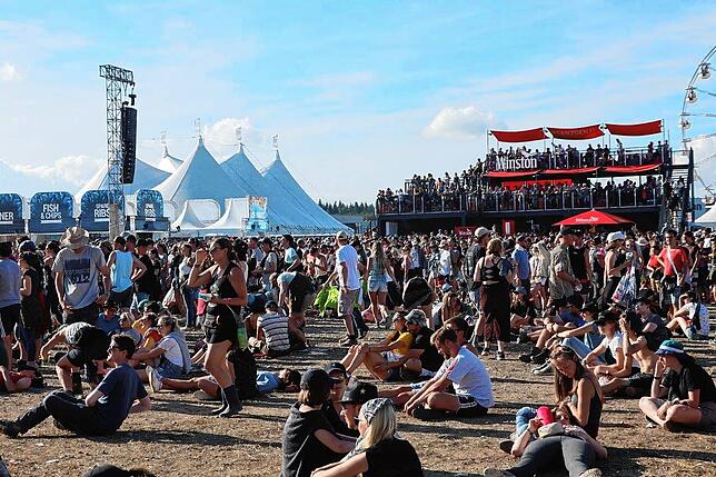 Bei der bislang letzten Auflage im Sommer 2019 fanden sich auf dem Southside 60.000 Besucher ein.