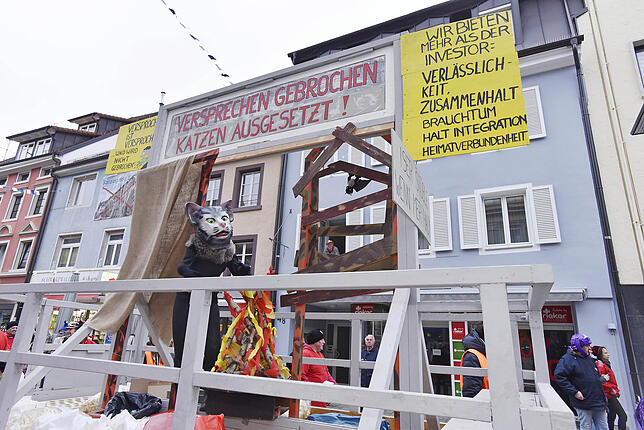 Bild 6: Bilder vom bunten Treiben am Fasnetsmontag in Villingen (1)