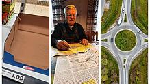 Bild : Wochenrückblick Schwarzwald-Baar: leere Regale, kämpfender Landwirt und gesperrter Kreisverkehr