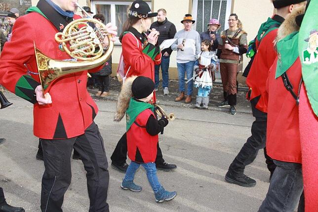 Bild 3: Premiere: Erster Kinderzunftmeisterempfang und Umzug der Narren am Bodensee