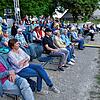 Rund 80 Gäste kamen am Donnerstag Abend zum Open-Air-Kino an der Römerbadruine, wo es Hüfinger Originale &bdquo;in Echt&ldquo; und auf ...