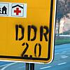 Gesehen an einem Straßenschild nahe Litzelstetten.