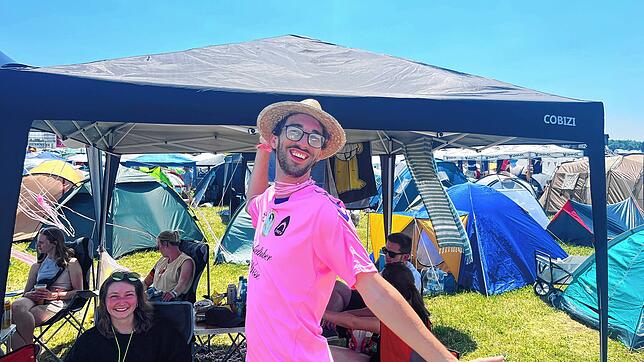 Julian Fritz braucht für das Southside-Festival fast nichts. Zwei Unterhosen sind sein Rat.