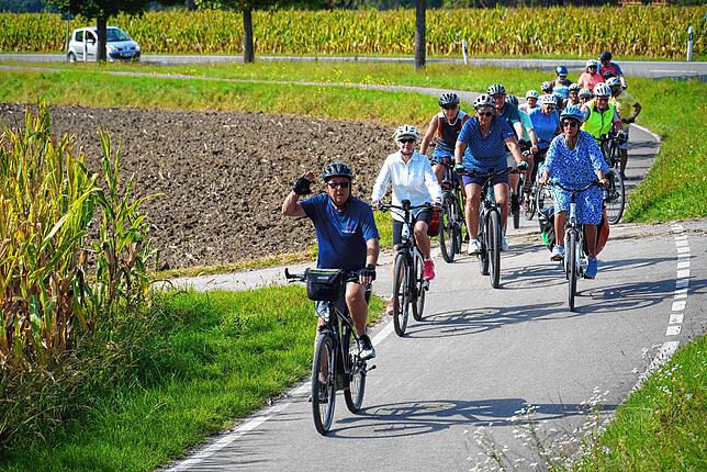 Bild 14: Tolle Bilder von der Apfelradlrunde in Markdorf