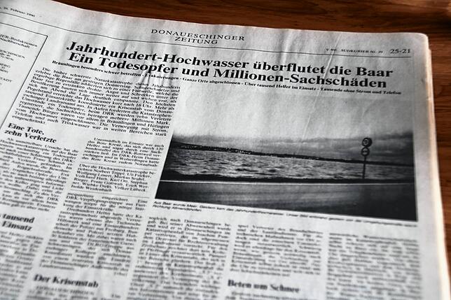 So berichtet der SÜDKURIER am Freitag, 16. Februar 1990.