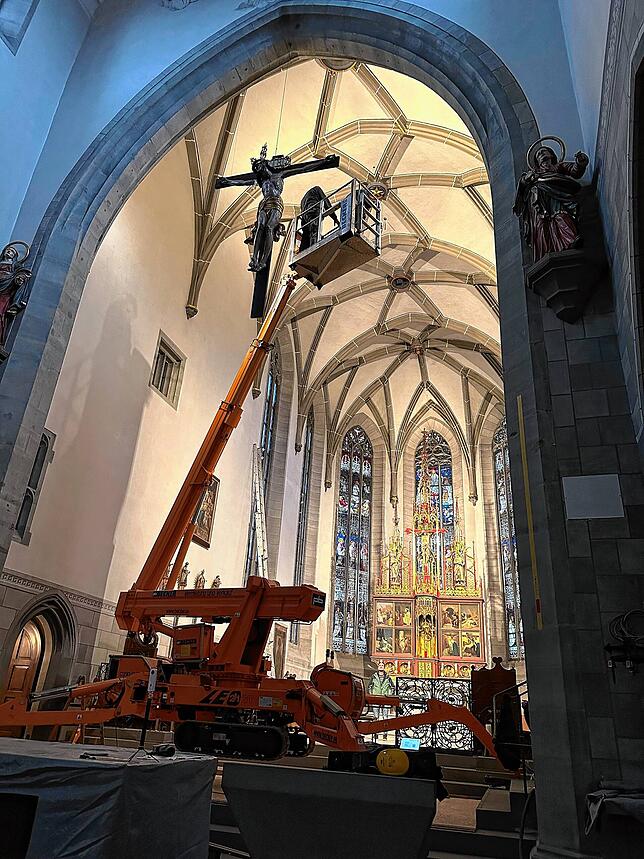 Das mittelständische Unternehmen bekommt den Auftrag für die Elektroinstallation im Münster in Radolfzell.