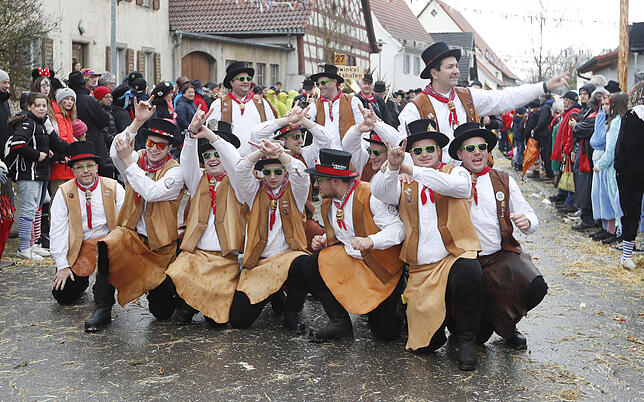 Bild 14: Bilder zum großen Narrentreffen in Pfohren (3)