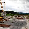 Stillstand: Nur wenige Wochen nach Beginn des Baus wurde der Baustellenbetrieb eingestellt. Bis zur Entscheidung des ...