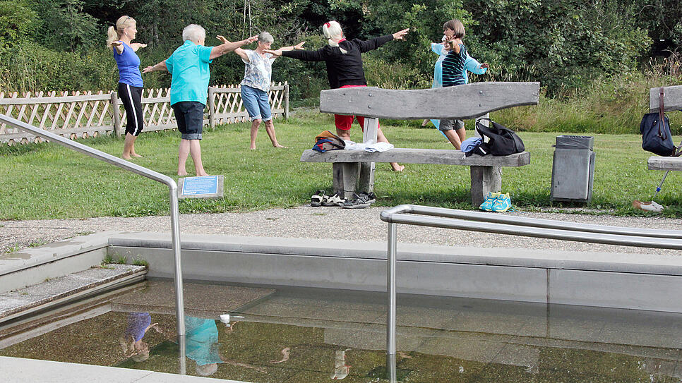 Bild : So kneippen Sie richtig: Zu Gast beim Kneippverein Villingen/Königsfeld