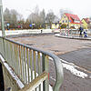 Die Brücke an der Peterzeller Straße vor der Sperrung.