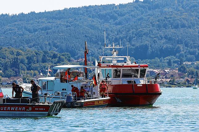 Bild 10: Schauübung Radolfzeller Hilfsorganisationen am Hausherrensamstag