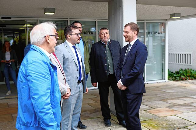 Bild 31: Gute Laune und volles Festzelt bei der Rede von Michael Kretschmer