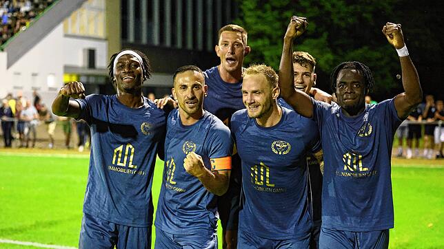 Derzeit hat der Verbandsliga-Aufsteiger aus Singen wieder Grund zum Jubeln.