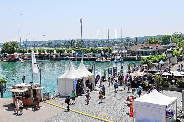 Bild 4: Maritimes Flair in Konstanz! Hier gibt's die ersten Bilder von der Bodenseewoche 2025