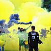 Schwarz-Gelber Nebel im Wutachtal: Der VfR Horheim-Schwerzen feiert nach dem 9:0 gegen den SV Rheintal II den Titel in der Kreisliga B-4.