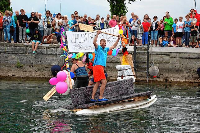 2018: Gewinner sind Familie Kaspar mit „Uhldi Party Meile“, die es nach der Uferneugestaltung im Jahr 2019 geben soll.