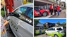 Der eine geht, der andere kommt: Das Carsharing-Unternehmen Deer (links) hat Villingen-Schwenningen verlassen. Stattdessen kommt Flotti, ...