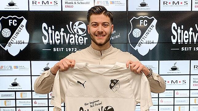 Neues Trikot: Nach einem Jahr beim SV Weil zieht es Abwehrspieler Mattia Griguoli (20) weiter zum FC Wittlingen.