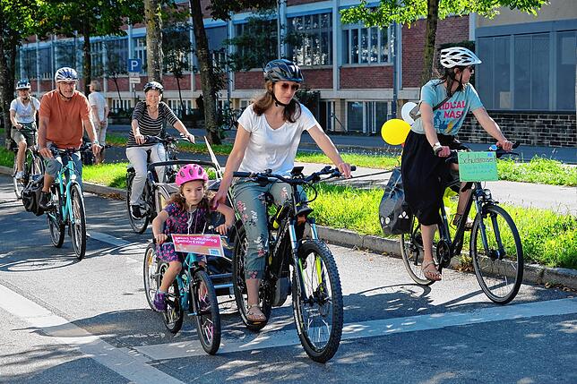 Bild 10: Bilder von der Fahrraddemo in Friedrichshafen