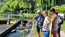 Die Energieagentur Konstanz lud im Ferienprogramm der Stadt Engen zur Besichtigung des Wasserkraftwerks auf der Singener Musikinsel. ...