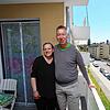 Miriam und Uwe Burger leben nun im Neubau an der Steinstraße. Errichtet hat das Haus die Bundesanstalt für Immobilienaufgaben (BImA). ...