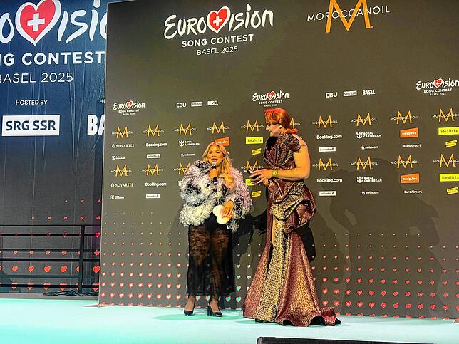 Bild 24: Alle Bilder zur „MET-Gala Europas“ in Basel: So präsentieren sich die ESC-Acts bei der Eröffnungszeremonie