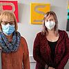 Christine Disch (links) und Bianca Kieninger sind Schulsozialarbeiterinnen an der Villinger Bickebergschule.