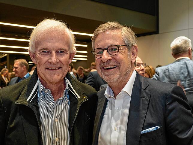 Axel Storck und IHK-Präsident Thomas Conrady.