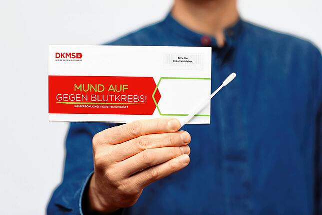 Eine Registrierung geht dank der Wattestäbchen schnell und einfach!