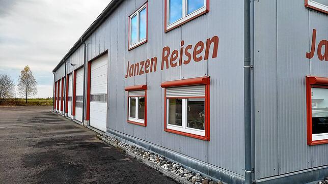 Der Firmensitz von Janzen Reisen in Kreenheinstetten.