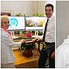 Ende Juni haben Hauptamtsleiterin Susanne Engesser (l.) und Oberbürgermeister Erik Pauly (li. Bild) den neuen Chatbot DonauQuelli ...