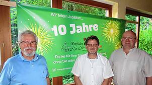 Der Stabwechsel im Aufsichtsrat des Dorfladens Öflingen ist bereits 2024 erfolgt: Siegfried Griener (von links) hat die Leitung an ...