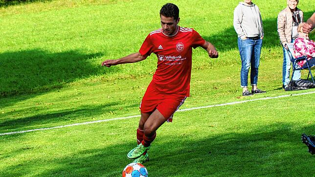 Matchwinner: Patrick Klotz erzielte das Tor des Tages beim Sieg des FC Grießen gegen den SV BW Murg.