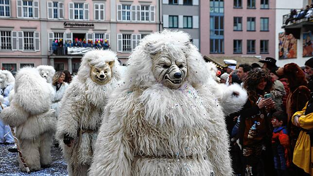 Bild 9: Großer Umzug 2023: Die Zuschauer bestaunen das bunte Treiben in Konstanz