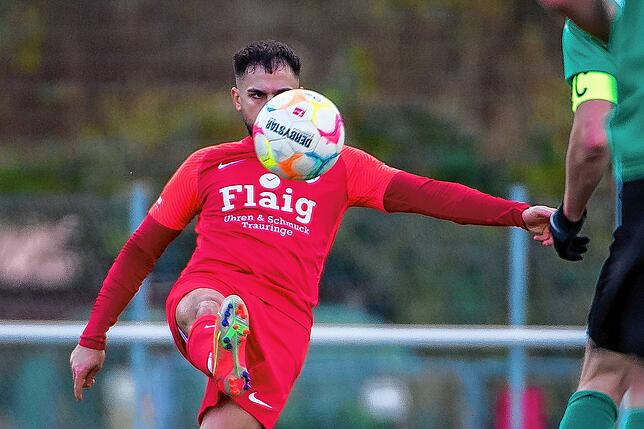 Fokus: Aggelos Mitkidis vom FC Tiengen 08 will gegen den FC Wolfenweiler-Schallstadt am Sonntag zu Null spielen.