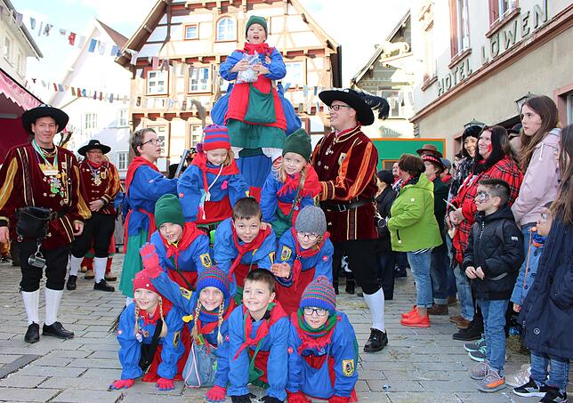 Bild 16: Bilder vom Fasnetsmäntigumzug in Meßkirch