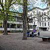 Ein Anbau für die Ganztagsbetreuung wäre an der rückwärtigen Gebäudeseite der Anton-Leo-Schule in Bad Säckingen möglich.