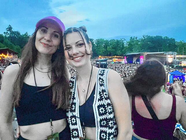 Kim und Lia, die Köpfe hinter Kili – die beiden Konstanzerinnen eröffnet da Programm auf der Hauptbühne.