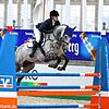 Lokalmatadorin Laura Lange vom RZ Frese gewann die Einlaufprüfung vom Donaucup der regionalen Reiter.