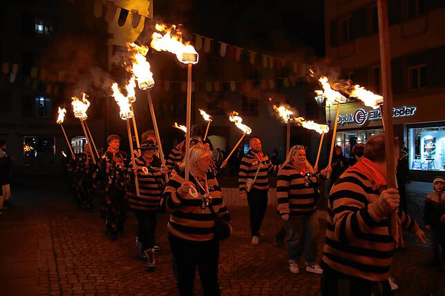 Bild 6: So schaurig-schön war der Nachtumzug in Waldshut
